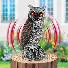Solar garden owls for sale  Delivered anywhere in UK