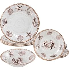 Zarocrus melamine dinnerware for sale  Delivered anywhere in USA 