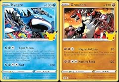 Kyogre groudon lotto usato  Spedito ovunque in Italia 