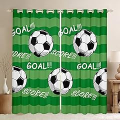 Loussiesd football curtains for sale  Delivered anywhere in UK