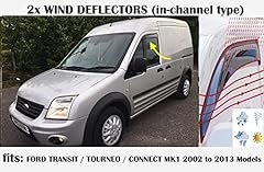 Used, OEMM Set Of 2 Wind Deflectors IN-CHANNEL Type Compatible for sale  Delivered anywhere in UK