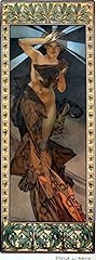 Alphonse mucha art for sale  Delivered anywhere in UK