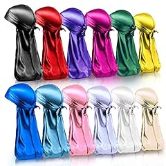 Bigeddie 12pcs durag for sale  Delivered anywhere in USA 