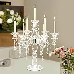 Crystal candle holder for sale  Delivered anywhere in USA 