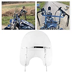 Clear Detachable Motorcycle Windscreen Windshield Compatible for sale  Delivered anywhere in USA 