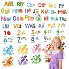 Alphabet numbers wall for sale  Delivered anywhere in USA 