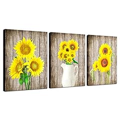 Sunflower wall decor for sale  Delivered anywhere in UK
