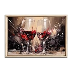 Yuoptkitr wine canvas for sale  Delivered anywhere in USA 