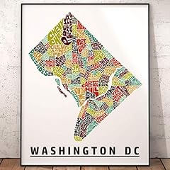 Washington neighborhood map for sale  Delivered anywhere in USA 