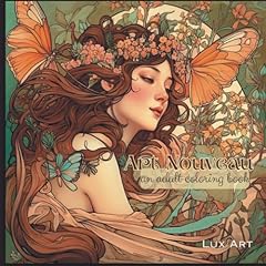 Art nouveau coloring for sale  Delivered anywhere in UK