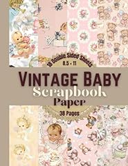 Vintage baby scrapbook d'occasion  Livré partout en France
