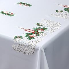Mforstyle christmas tablecloth for sale  Delivered anywhere in UK