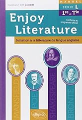 Enjoy literature initiation d'occasion  Livré partout en France