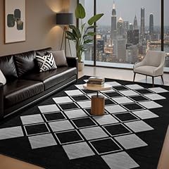 5x8 checkered rug for sale  Delivered anywhere in USA 