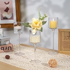 Glass candle holder for sale  Delivered anywhere in USA 