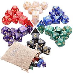 42pcs dnd dice for sale  Delivered anywhere in UK