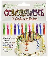 Colorflame birthday candles for sale  Delivered anywhere in USA 