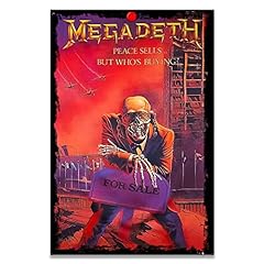 Megadeth poster rock for sale  Delivered anywhere in USA 