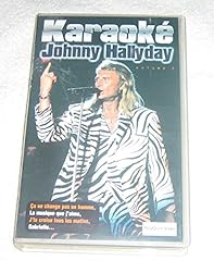 Johnny halliday karaoké d'occasion  Livré partout en France