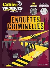 Cahier vacances enquêtes d'occasion  Livré partout en France