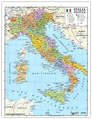 Cartina italia fisica usato  Spedito ovunque in Italia 