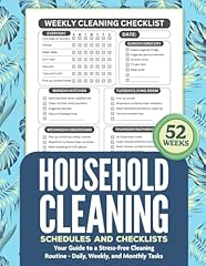 Household cleaning schedules for sale  Delivered anywhere in USA 