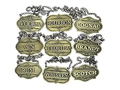 Liquor decanter tags for sale  Delivered anywhere in USA 