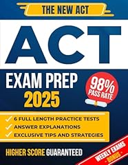 Act exam prep for sale  Delivered anywhere in USA 