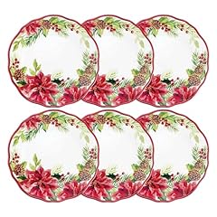 Upware poinsettias melamine for sale  Delivered anywhere in USA 