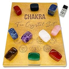 Deluxe chakra crystals for sale  Delivered anywhere in UK