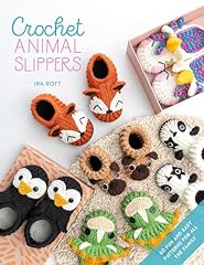 Crochet animal slippers for sale  Delivered anywhere in UK