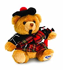 Used, Keel Toys SL4152 15cm Scottish Piper Bear, Multi-Colour for sale  Delivered anywhere in UK