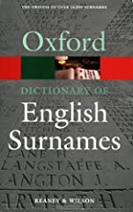 A Dictionary of English Surnames 3/e (Oxford Quick for sale  Delivered anywhere in UK