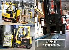 Carnet entretien engin d'occasion  Livré partout en France