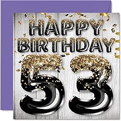53rd birthday card d'occasion  Livré partout en France