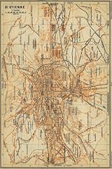 St. etienne map d'occasion  Livré partout en France
