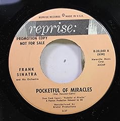 Frank sinatra rpm usato  Spedito ovunque in Italia 