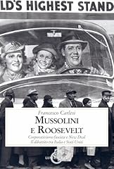 Mussolini roosevelt. corporati usato  Spedito ovunque in Italia 