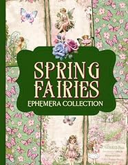 Spring fairies ephemera for sale  Delivered anywhere in UK