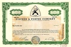Fischer porter co. for sale  Delivered anywhere in USA 