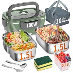Electric heated lunch for sale  Delivered anywhere in UK