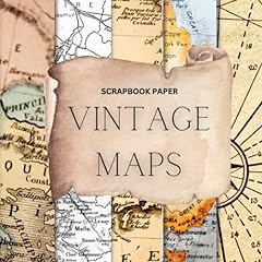 Vintage map scrapbook gebraucht kaufen  Wird an jeden Ort in Deutschland