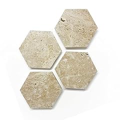 Hexagon marble travertine for sale  Delivered anywhere in UK