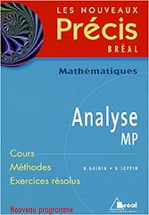 Mathématiques analyse d'occasion  Livré partout en France
