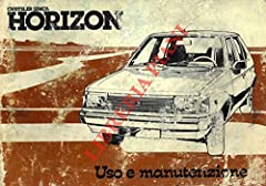 Chrysler simca horizon. usato  Spedito ovunque in Italia 