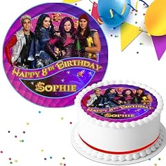 Descendants birthday personali for sale  Delivered anywhere in UK