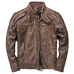 Mens real leather for sale  Delivered anywhere in Ireland