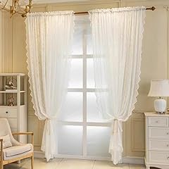 Chu lace curtains for sale  Delivered anywhere in UK