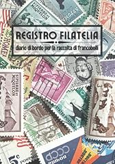 Registro filatelia diario usato  Spedito ovunque in Italia 