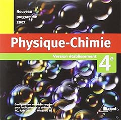 Physique chimie etablissement d'occasion  Livré partout en France